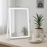 thumbnail of Miroir de courtoisie Caistor Blanc