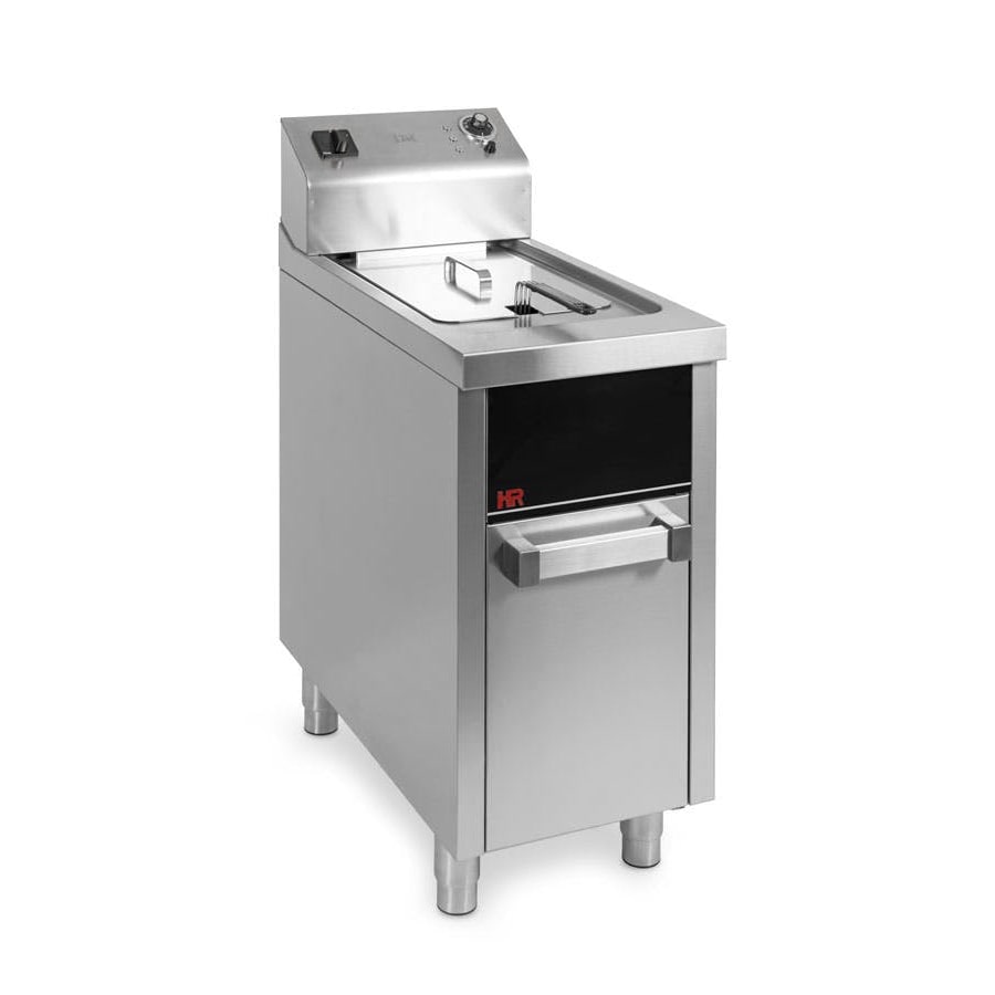 Freidora Industrial Trifásica Con Estante 10L FD10LTRIF9600E Osteleria