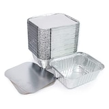 thumbnail of Barquette aluminium 250 cc + couvercle alu/carton par 100