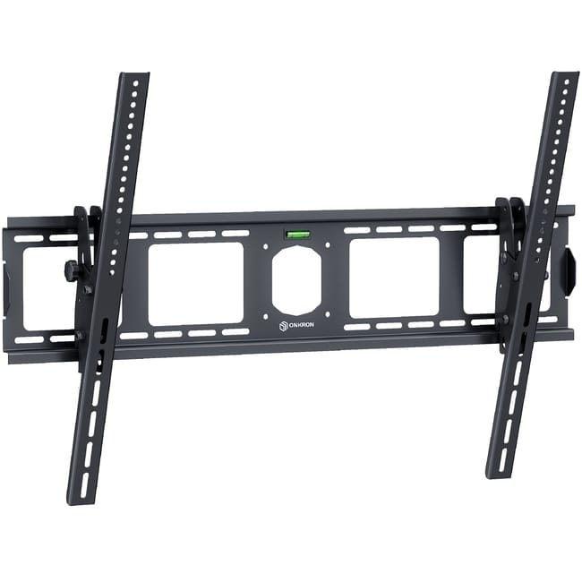 ONKRON Soporte TV Pared Inclinable y Giratorio para 55-100 pulgadas, hasta 75 kg, VESA 75x75 a 800x600, UT4-B Negro