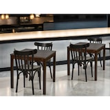 thumbnail of METRO PROFESSIONAL Bistro restaurantstoel, set van 2, beukenhout, wengé