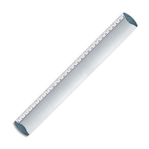 Maped lat uit geanodiseerd aluminium 30 cm