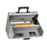 thumbnail of Alumaxx Pilotenkoffer Trolley Business Aktenkoffer Alu Koffer Omega Laptop Notebook 17" 45122