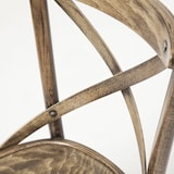 thumbnail of METRO PROFESSIONAL Restaurantstoel Cross set van 2, beukenhout, vintage bruin