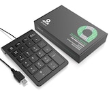 thumbnail of Aplic Numpad 22 Tasten - Keypad kabelgebunden USB Typ A - Ziffernblock mit 10 Multifunktionstasten - Multimedia-Keys - geneigte Tastatur - für PC