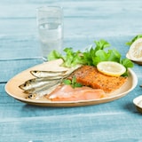 thumbnail of greenbox - Palmblatt Teller "Palmware®" 26 cm, tropfenförmig, 25 St.