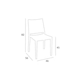 thumbnail of METRO PROFESSIONAL Chaise Kiava, empilable, en polypropylène, noire