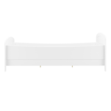 thumbnail of Weißes Bett Seniorenbett extra hoch 140x200 weiß Zubehör wählbar V-60.44W-14 Rollrost und Matratze inkl.