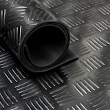thumbnail of Arquiservi - Suelo en Rollo Goma Checker 4MM 1,50X10 (15M2) Suelo Industrial Resistente para talleres, garajes y comercios