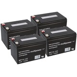 thumbnail of Akku E-Scooter 1000 XL 48V 4x 12V 15Ah AGM Blei Accu