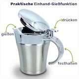 thumbnail of Thermo-Sauciere Einhand Soßenkanne mit ca. 400 ml aus Edelstahl
