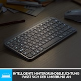 thumbnail of Logitech MX Keys Mini Bluetooth Tastatur - beleuchtet Graphite