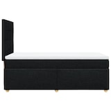 thumbnail of vidaXL Boxspringbett mit Matratze Schwarz 90x200 cm Stoff