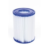 thumbnail of Bestway Piscina fuori terra Power Steel, acciaio / PVC, 4.04 x 2.01 x 1 m, pompa con filtro, effetto mosaico, grigia, rettangolare, 6478 L