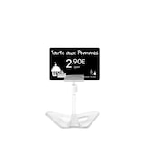 thumbnail of Support pour étiquette de prix - Aspect cristal - 12 cm (lot de 25)