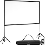 thumbnail of tectake Schermo proiezione Cinema treppiedi pieghevole 16:9 4K HD 101 pollici portatile home bianco 275cm diagonale angolo 160 gradi