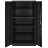 thumbnail of tectake Armarios archivadores con cierre de seguridad y 5 alturas 180x90x40cm  negro - 404480