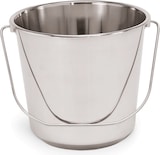 thumbnail of 6x Eimer, Ø 27,5 cm, 10 ltr., Chromnickelstahl