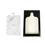 thumbnail of FHC - 200Pcs - Les planches apéro double face imitation marbre et bois  395x245mm