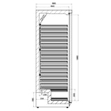 thumbnail of Lagerkühlschrank - 600 Liter -  mit 1 Tür