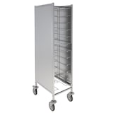 thumbnail of Carro con 12 guias para bandejas self-service - 570x650x1720 mm - 92011620 Eurast