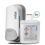 thumbnail of SET: WC-Sitzreiniger Signature MANUELL, bis zu 15.000 Anwendungen + 2x 375 ml Kartuschen, Rentokil INITIAL