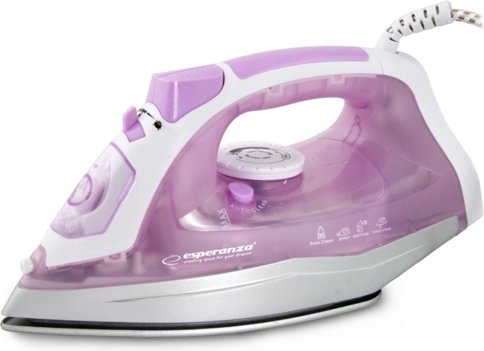 Esperanza Tulle Dampfbügeleisen Keramik 2400W