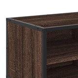thumbnail of vidaXL TV-Schrank Eichen-Optik 80x34,5x40 cm Holzwerkstoff und Metall