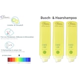 thumbnail of KOMPLETT-SET Duscherlebnis 12x425ml verschied. Düfte, 1x300ml Intim Reinigungsschaum+ 5x Wandhalterung : Duftnote - Power Lime: Limette, Citrus, Farb