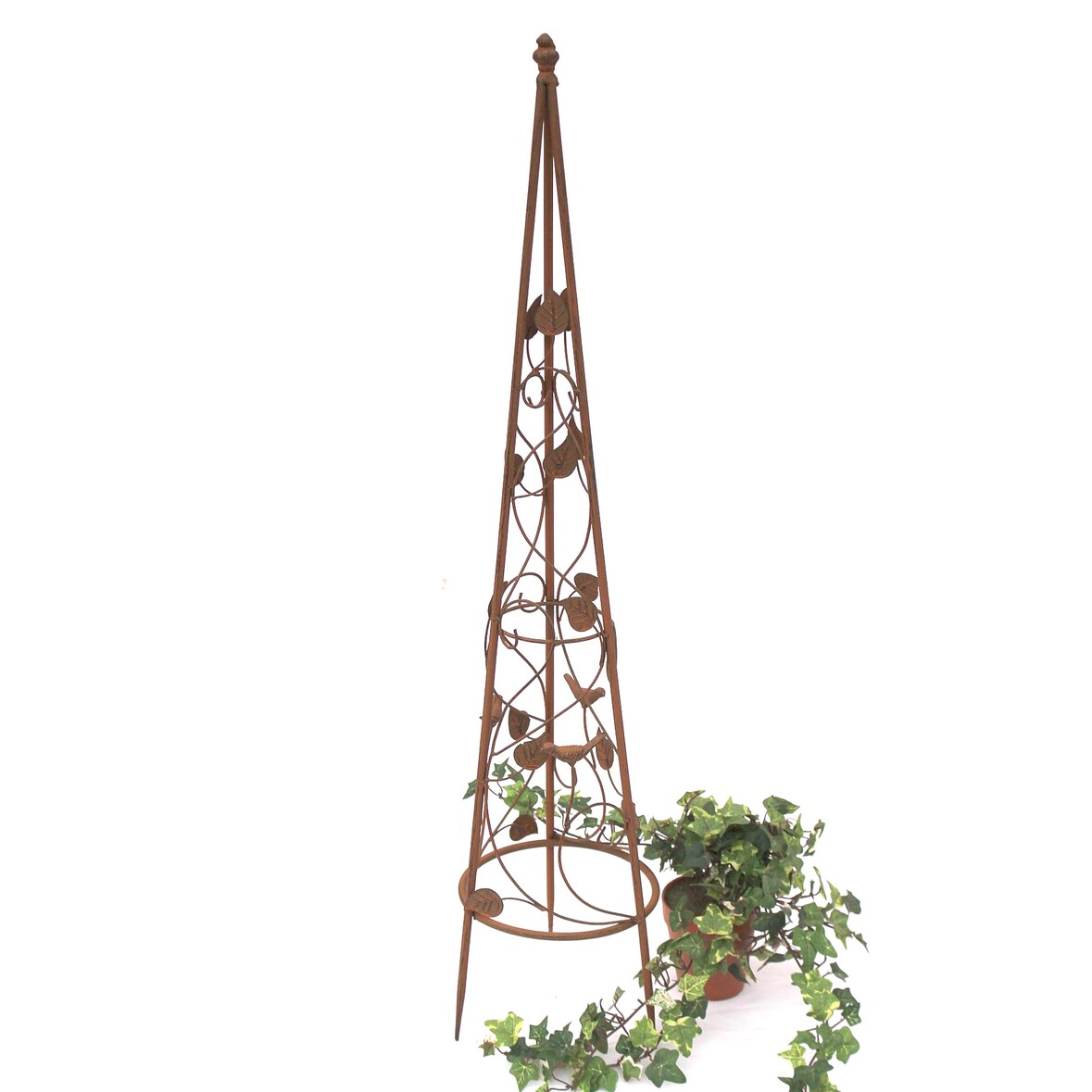 Rankhilfe Pyramide Metall 95 cm 082547 Kletterhilfe Rankgerüst Ranke Obelisk