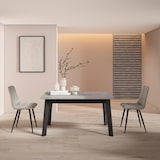 thumbnail of Eettafel, Keuken, eetkamer, tafel , 140x90x75cm, Voor 6 personen, Houten poten, Moderne stijl, Cement - 400_19