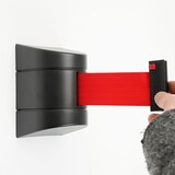 thumbnail of Danieli Store | Cinta retractil para pared extensible hasta 5 mt | Cinta roja 5 mt | Negro
