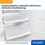 thumbnail of Exquisit Gefrierschrank GS231-NF-H-040C weiss | Gefrierschrank NoFrost 161 L Volumen | 4* Schnellgefrieren | Alarm | Gefrierschrank Gross