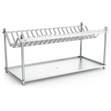 thumbnail of Escorredor de pratos e copos em aço inoxidável 484x228x225 mm.