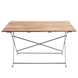 thumbnail of Biergarten-Set HWC-J40, Bistroset Klapptisch Klappstuhl, Gastronomie-Qualität Akazie MVG-zertifiziert ~ naturfarben