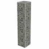 thumbnail of vidaXL Gabionenwand mit Abdeckung Verzinkter Stahl 20×20×100 cm