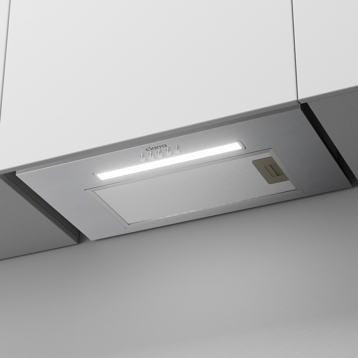 CIARRA inbouw afzuigkap motormodule 52 cm 300 m³/h luchtafvoer inbouw motorkap VMS5913D