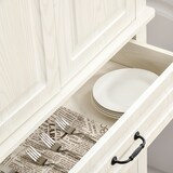 thumbnail of HOMCOM Credenza Cucina con 2 Armadietti e Cassetto Stile Coloniale