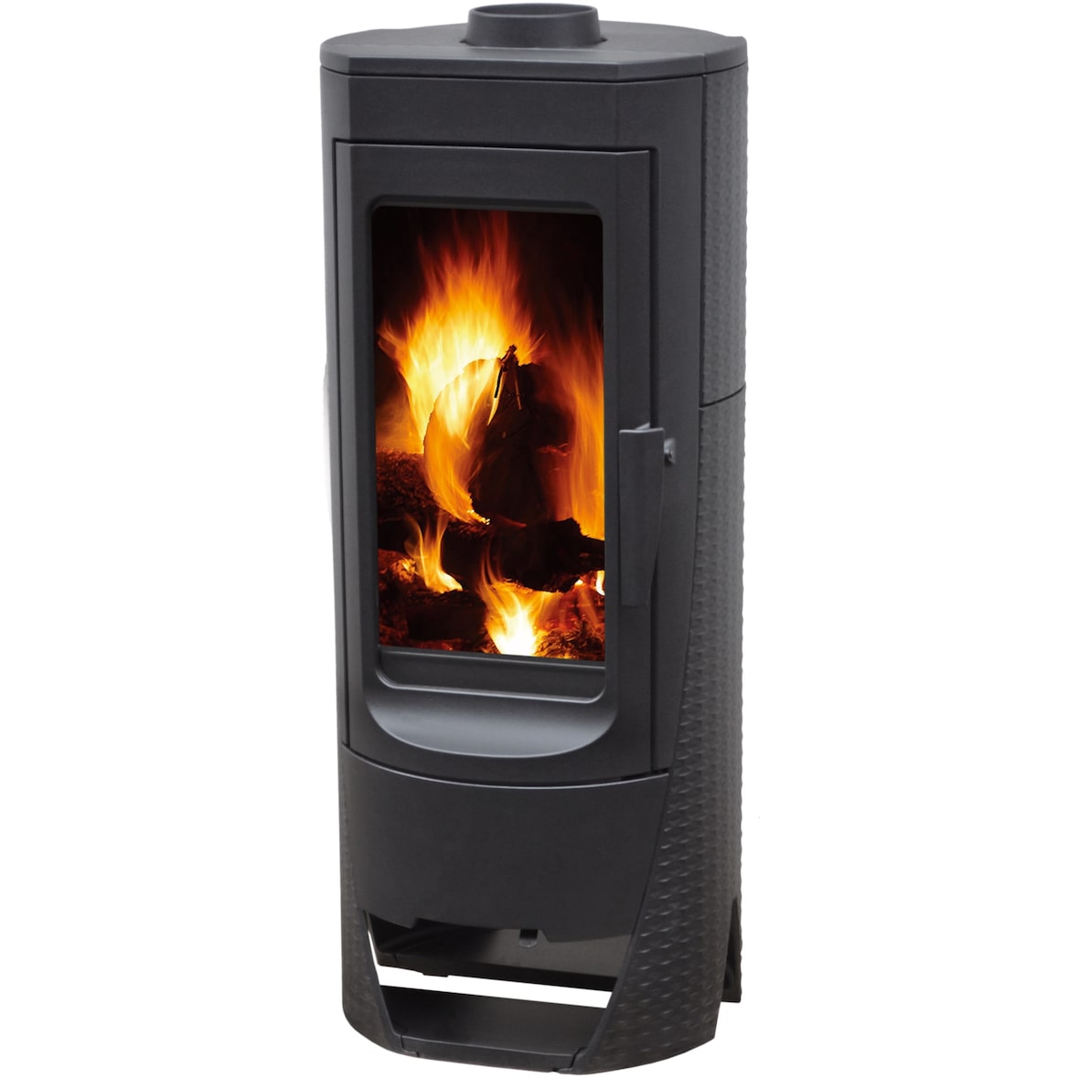 EEK A+ Gusskaminofen Plamen Nera "extra Hohe Sichtscheibe"