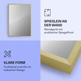 thumbnail of La Palma 750 smart 2-in-1 Heizgerät Infrarot Konvektor 85x60cm 750W Spiegelfront Antik-Gold-Metallic