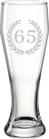 thumbnail of Luxentu Weizenglas Weißbierglas 0,5 Liter - 65. Jubiläum