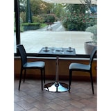 thumbnail of Sedia Boheme Antracite , impilabile. Marchio Grandsoleil. 45x57x83,5