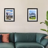 thumbnail of Cornice Portafoto 20x25 cm in Legno Grigio Verticale da Parete con Pannello MDF Vetro Crilex Foto Quadri Decorazioni Regalo