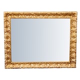 thumbnail of Specchiera da parete in legno finitura foglia oro anticata elegante per cucine moderne e rustiche