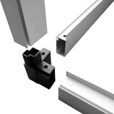 thumbnail of vidaXL Verstärktes Gewächshaus Aluminium 6,05 m²