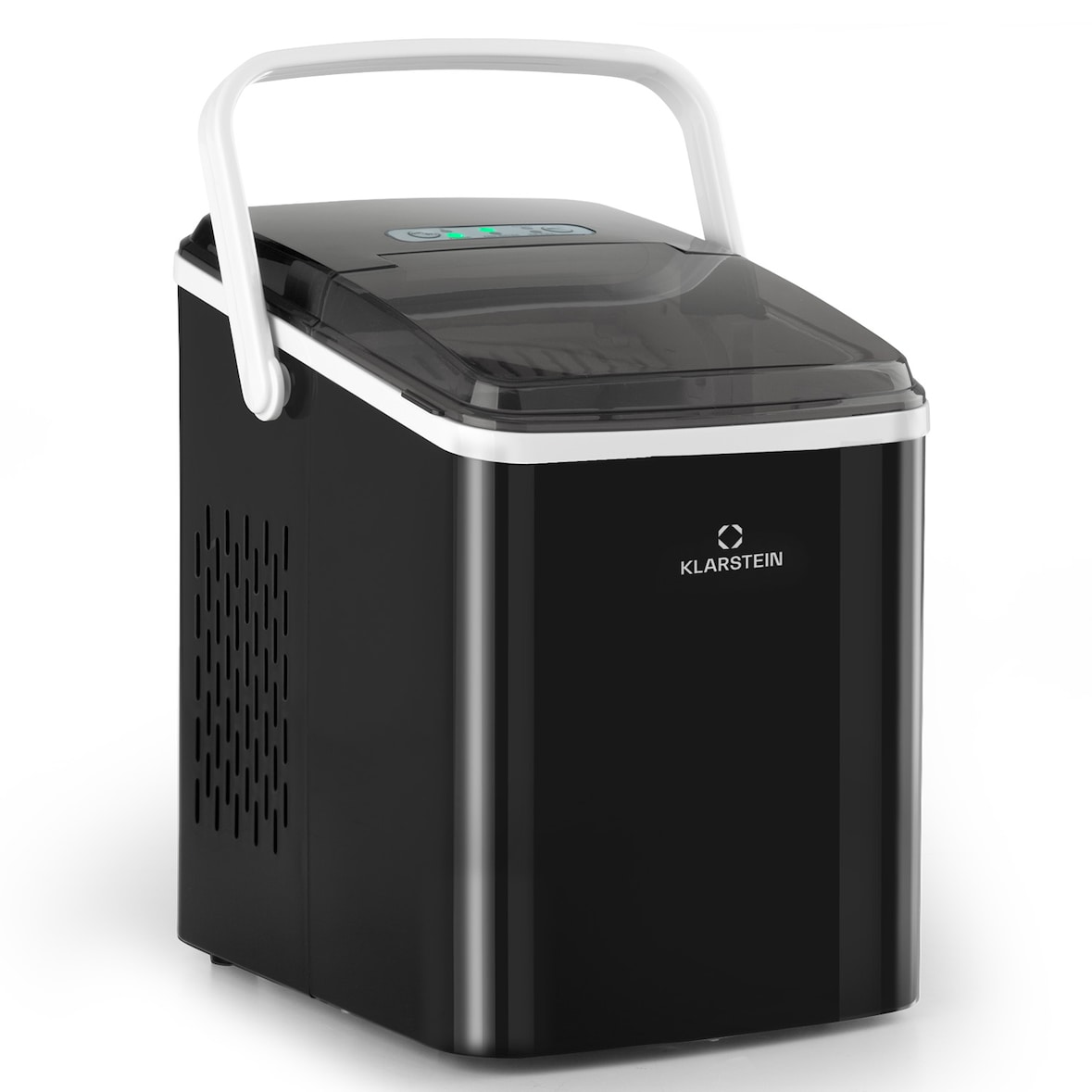 Arctic Porter Eiswürfelmaschine Bullet-Eis 12kg/24h Edelstahl Schwarz