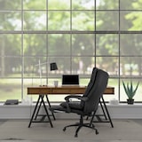 thumbnail of Sillón de dirección RELAX CL 200 con reposapiés PU negro hjh OFFICE