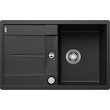 thumbnail of BLANCO METRA 45 S-F Einbauspüle SILGRANIT schwarz ab 45 cm Excenter