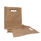 thumbnail of Paper Bag Brown with Handles 22x11x28 cm 250 Stück