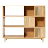 thumbnail of Helloshop26 - Bücherregal aus natürlichem Bambus 128 x 147 x 39 cm 03_0009004